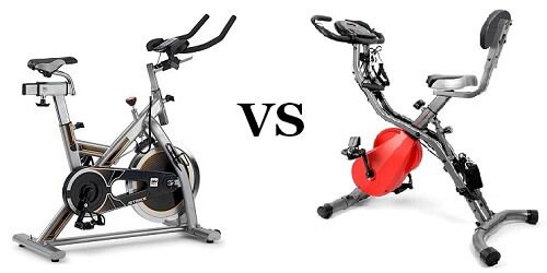 bicicleta de spinning o estática